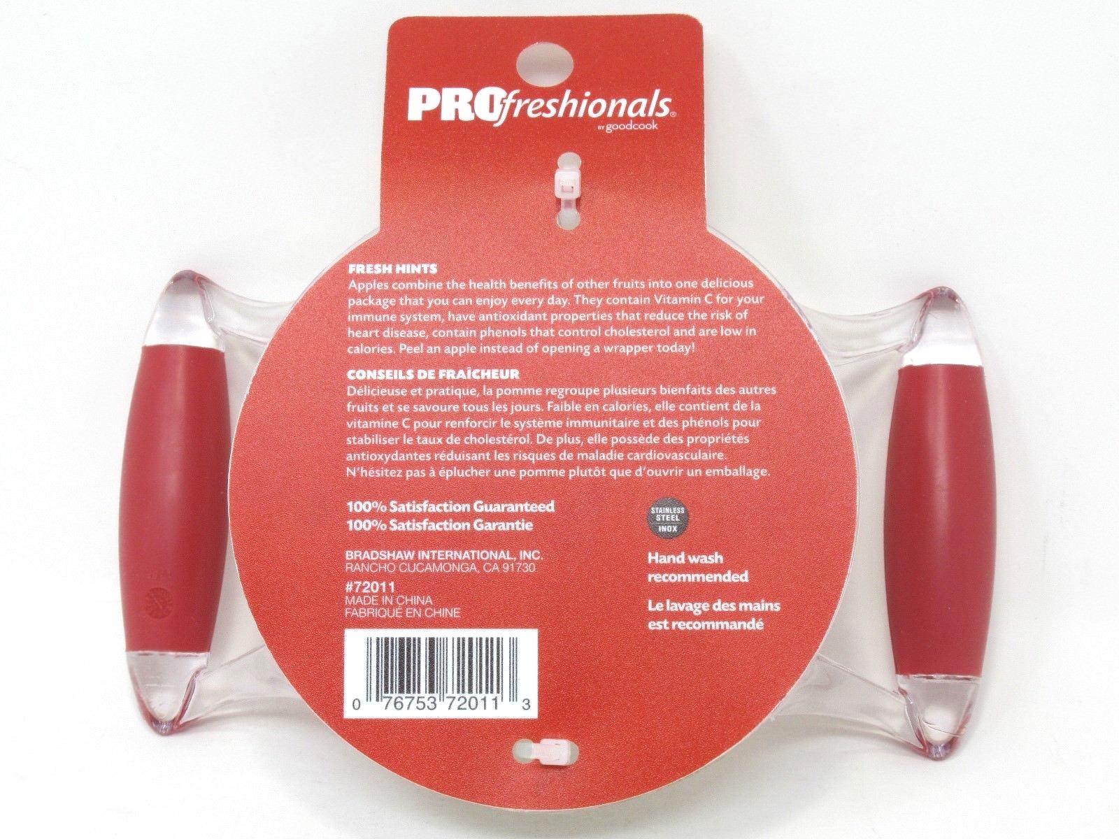 ProFreshionals Apple Wedger Corer Tool Gadget 72011