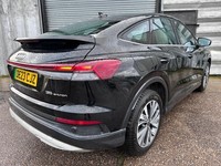2023 23 REG AUDI Q4 E-TRON SPORTBACK AUTO ELECTRIC DAMAGED REPAIRABLE SALVAGE 