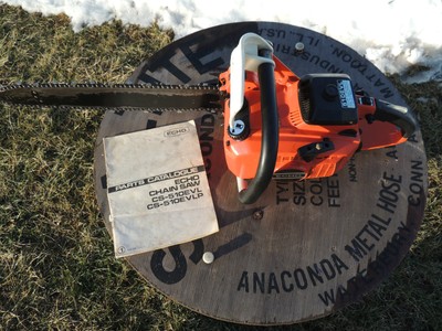 Echo 510 EVL 50cc Chainsaw 20 Inch Bar,Nice Condition! Runs Great!