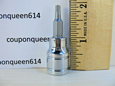 Kobalt, 81965-0622, 3/8'' Drive Torx Bit Socket T20 - Brand New