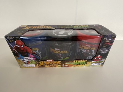 Marvel Spider-Man Quantum Slime With Glow in Dark Spiders 3 pack NEW