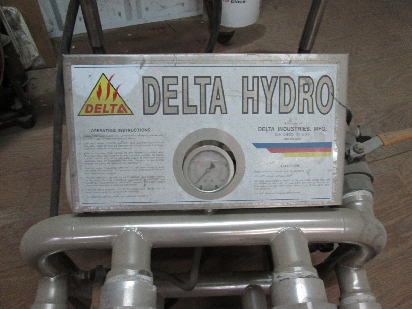 DELTA HYDRO FIRE HOSE TESTER