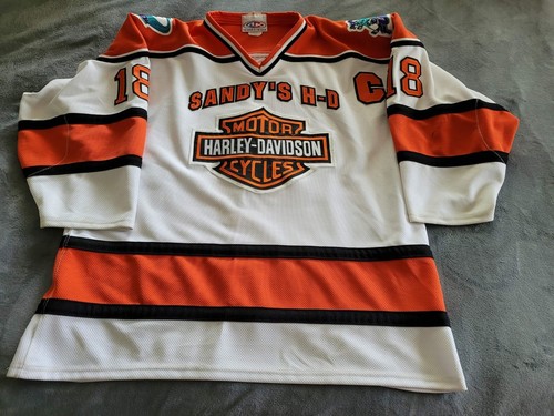 Harley davidson hockey jersey hotsell