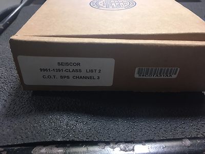 Seiscor 9967-1391 C.O.T. CH 3 SSC-8 SPS
