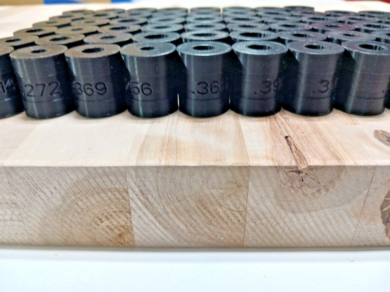 3D printed 58 pcs Hornady Powder Bushings - Pacific, Ponsness Warren RCBS Spolar