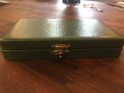 Antique Thimble and Sewing Scissor Set