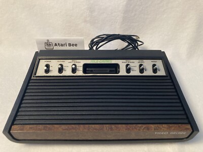 TESTED Tele-Games Atari 2600 Beautiful Heavy Sixer Console Sunnyvale USA - Video