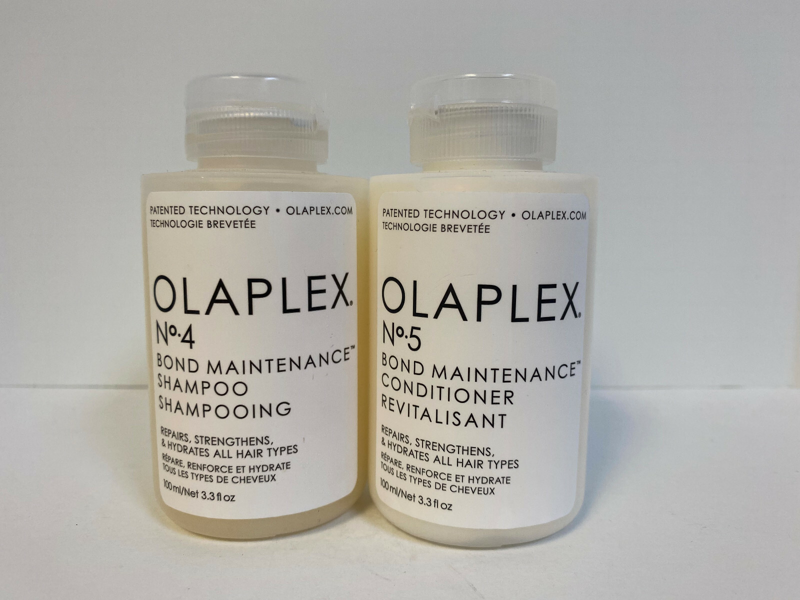 Olaplex No 4 Bond Maintenance Shampoo & No 5 Conditioner Set- 3.3 oz TRAVEL SIZE | eBay Olaplex No 4 Bond Maintenance Shampoo & No 5 Conditioner Set- 3.3 oz TRAVEL SIZE | eBay