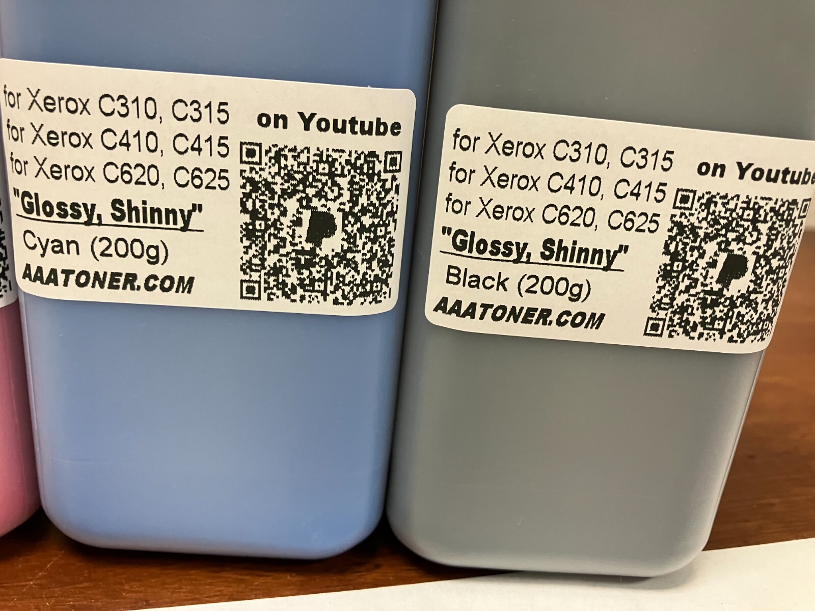 (200g x 4) Toner Refill for Xerox C410, Versalink C415 printers - REFILL ONLY