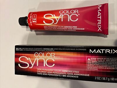 MATRIX Color Sync Demi-Permanent Hair Color 2 Oz - 6M Light Brown Mocha