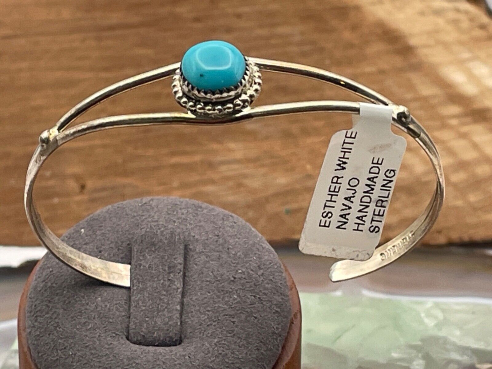 Intricate Vintage Native American Navajo Esther Turquoise Coral Sterling Silver Bracelet Intricate Vintage Native American Navajo Esther Turquoise Coral Sterling Silver Bracelet