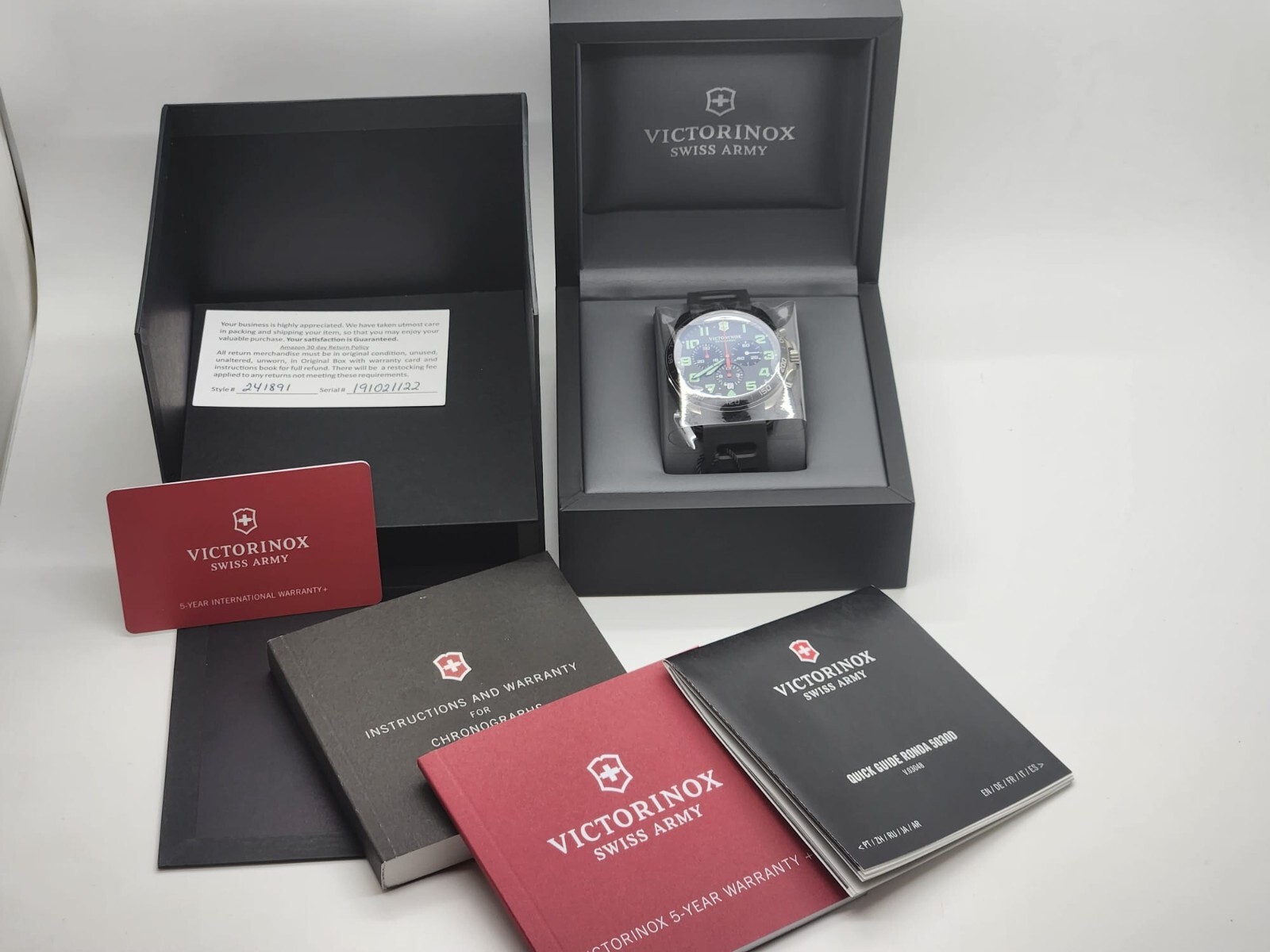 Victorinox FieldForce Sport Chrono Quartz Watch V241891 Victorinox FieldForce Sport Chrono Quartz Watch V241891