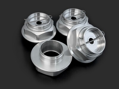 Sechskantmuttern V2 für BBS RS Hex Deckel 4x100 5x112 5x120 15 16 17'' CNC