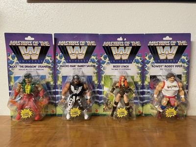WWE MOTU Wave 5 Masters Of The Universe Action Figures Walmart Set Macho Piper
