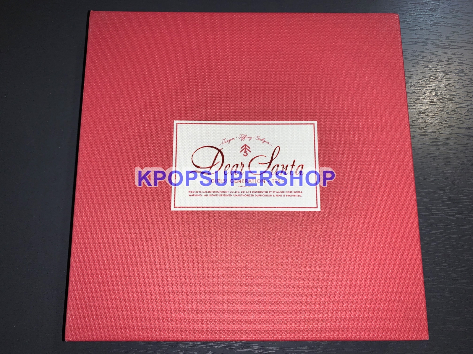 Girls' Generation Taetiseo TTS Christmas Special Album Dear
