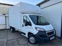 2020 Peugeot Boxer 2.2 BlueHDi Low floor Luton 165ps NO VAT CHASSIS CAB Diesel M