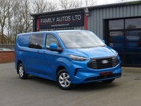 2024 Ford Transit Custom 2.0 300 EcoBlue Limited Crew Van L2 H1 Euro 6 (s/s) 5dr