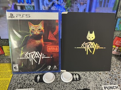 2022 iam8bit PS5 Stray Exclusive Edition w/Sleeve BRAND NEW SEALED Free Shipping