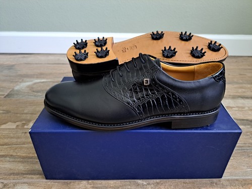 FootJoy Traditions スパイク 8.5 XW（US天然皮革） Traditionally Styled Golf Shoe | FJ Traditions Mens | FootJoy