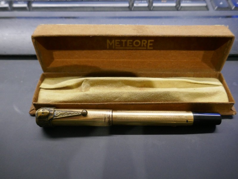 Stylo Meteore Art DÃ©Co Dans Le Gout Egypte,L 135mm,P 22g
