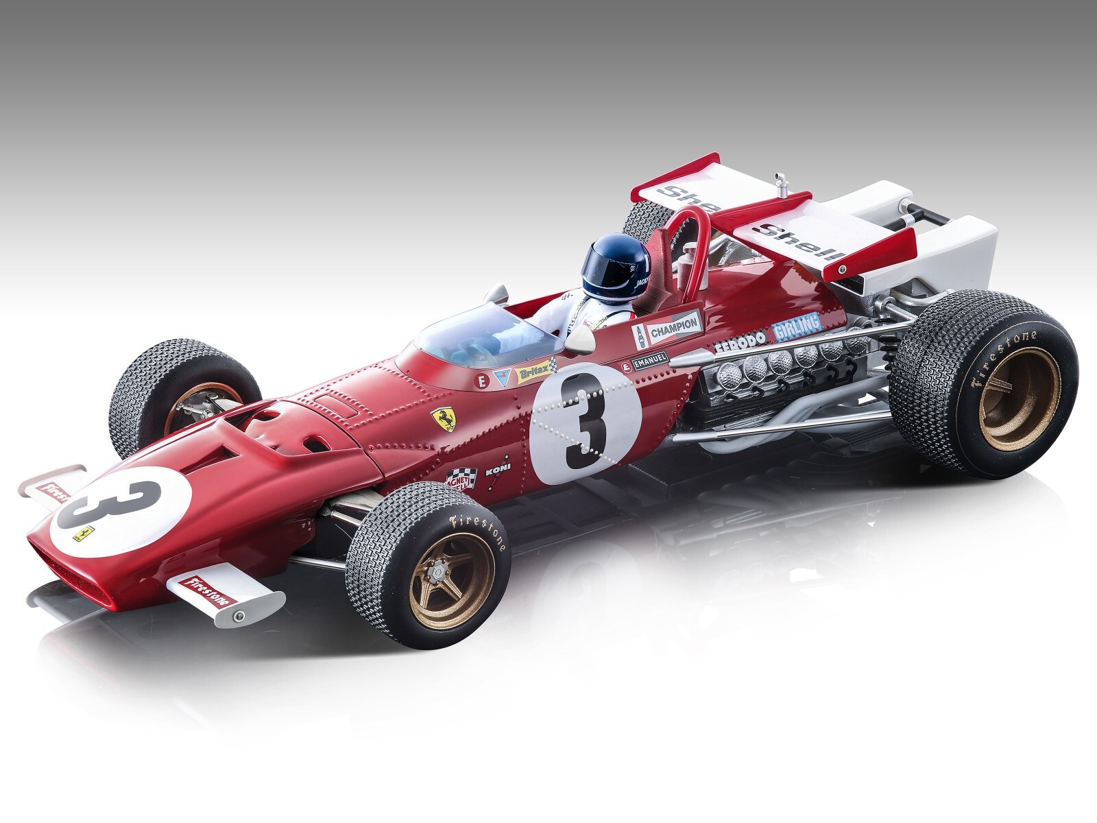 新版 Model MG 特価 Plus LM 1969 312P フェラーリ 1/18
