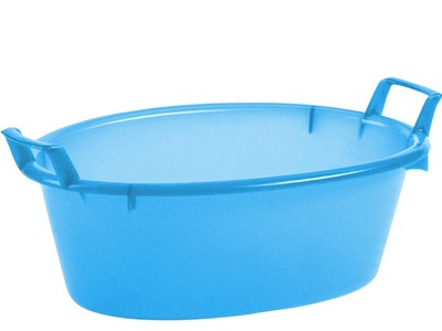 Oval Basin Polythene 70 cm Blue Stefanplast