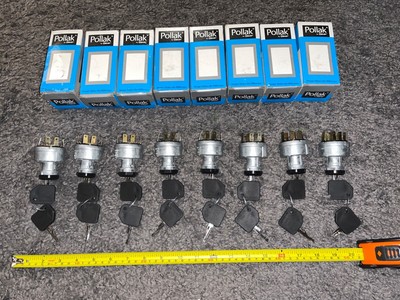 8 QTY! HUGE LOT- POLLAK 31-322-01P Ignition Switch M21315 -NEW