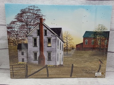 Morning Has Broken by Billy Jacobs, Canvas Picture, 12''x16'', Farmhouse Barn