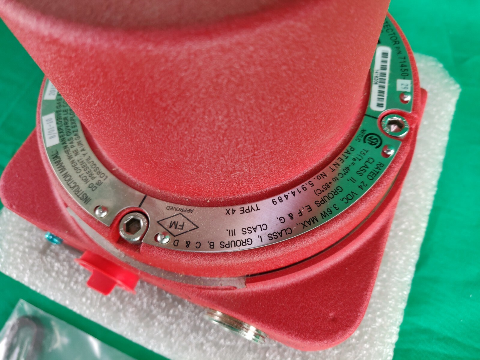 NEW General Monitors FL3100H HART UV/IR Flame Detector 71450-29