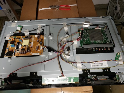 Vizio D32H-C1 (LTTDSJBR Serial) Complete TV Board Set