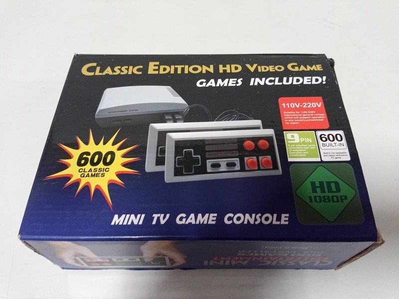 Nintendo Classic Mini Console  Grise En BoÃ®Te Avec 600 Jeux Pal Et Ntsc