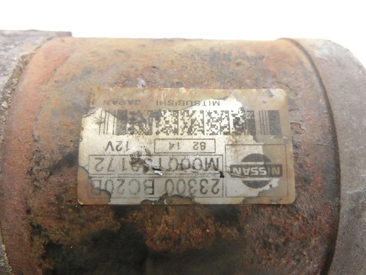 Nissan Qashqai J10 07-10 1,6 Anlasser Starter Nissan Qashqai J10 07-10 30.06.2009 23300BC20B M000T39172 gebraucht Vorschau 3