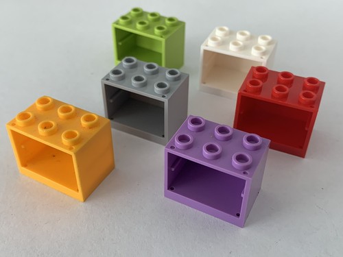 LEGO Parts 4532B / 92410 (1pc) Container Cupboard 2x3x2