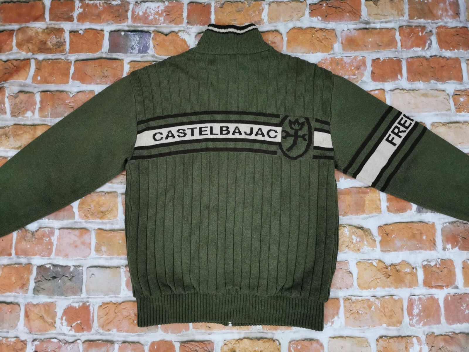 J.c. Castelbajac Vintage Winter Jacket Freedom Khaki Green