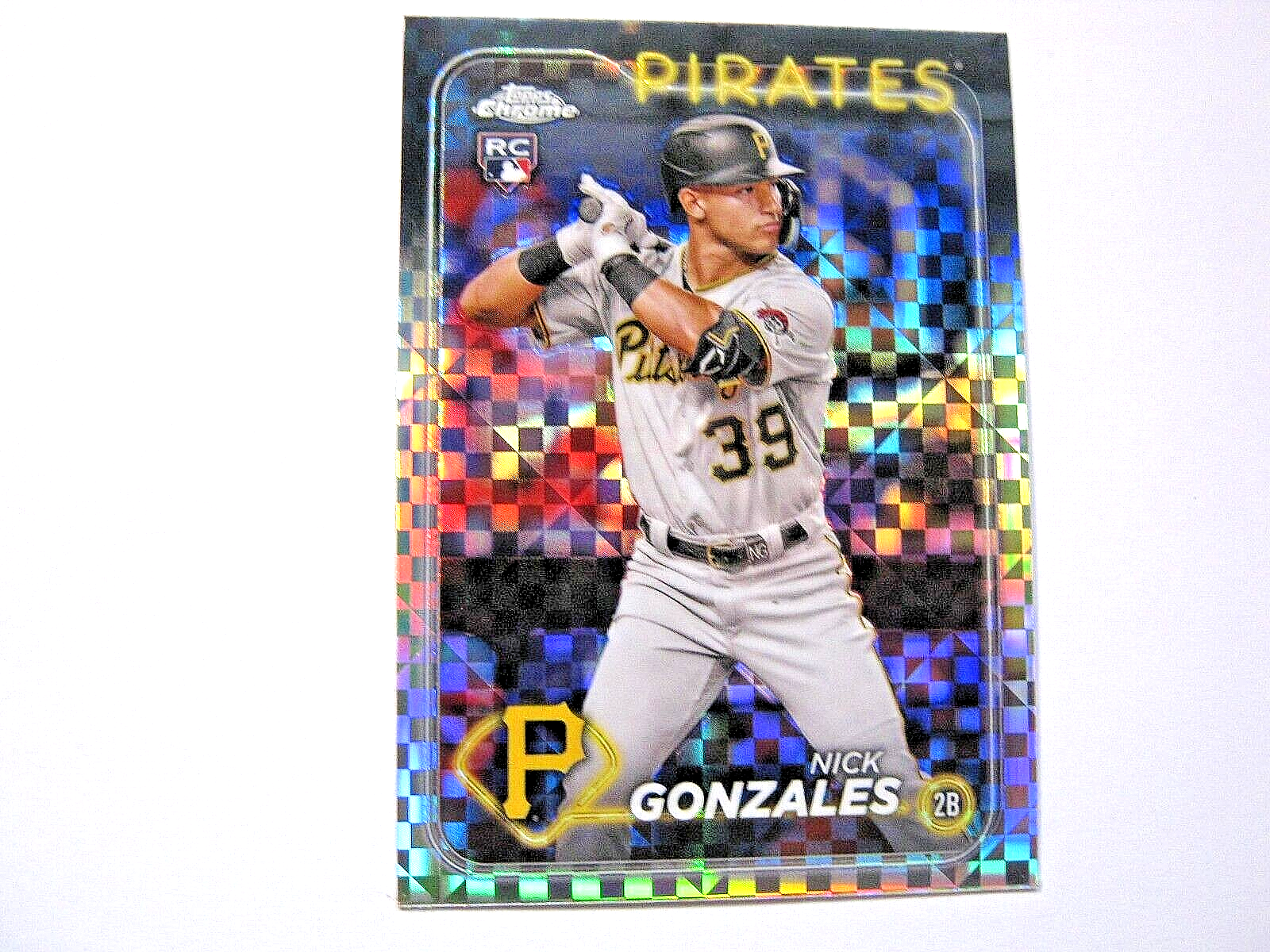 KENNY  GONZALEZ 『LIQUID 』 Nick Gonzales 2024 Topps Chrome X-Fractor Parallel Card #72