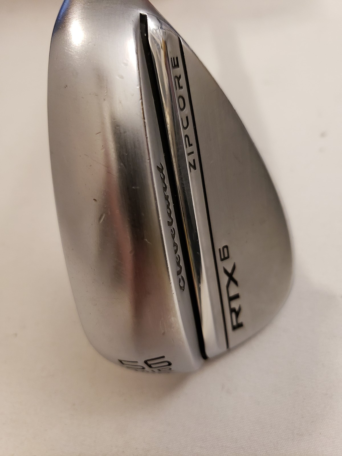 Used Cleveland RTX6 Zipcore Sandwedge 56* - Mid 10* B - TT DG Spinner - RH