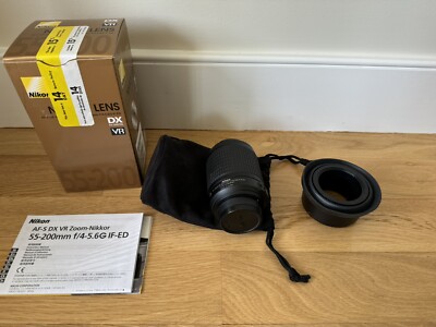 Nikon AF-S DX NIKKOR 55-200mm f/4-5.6G ED VR II Telephoto Zoom Lens