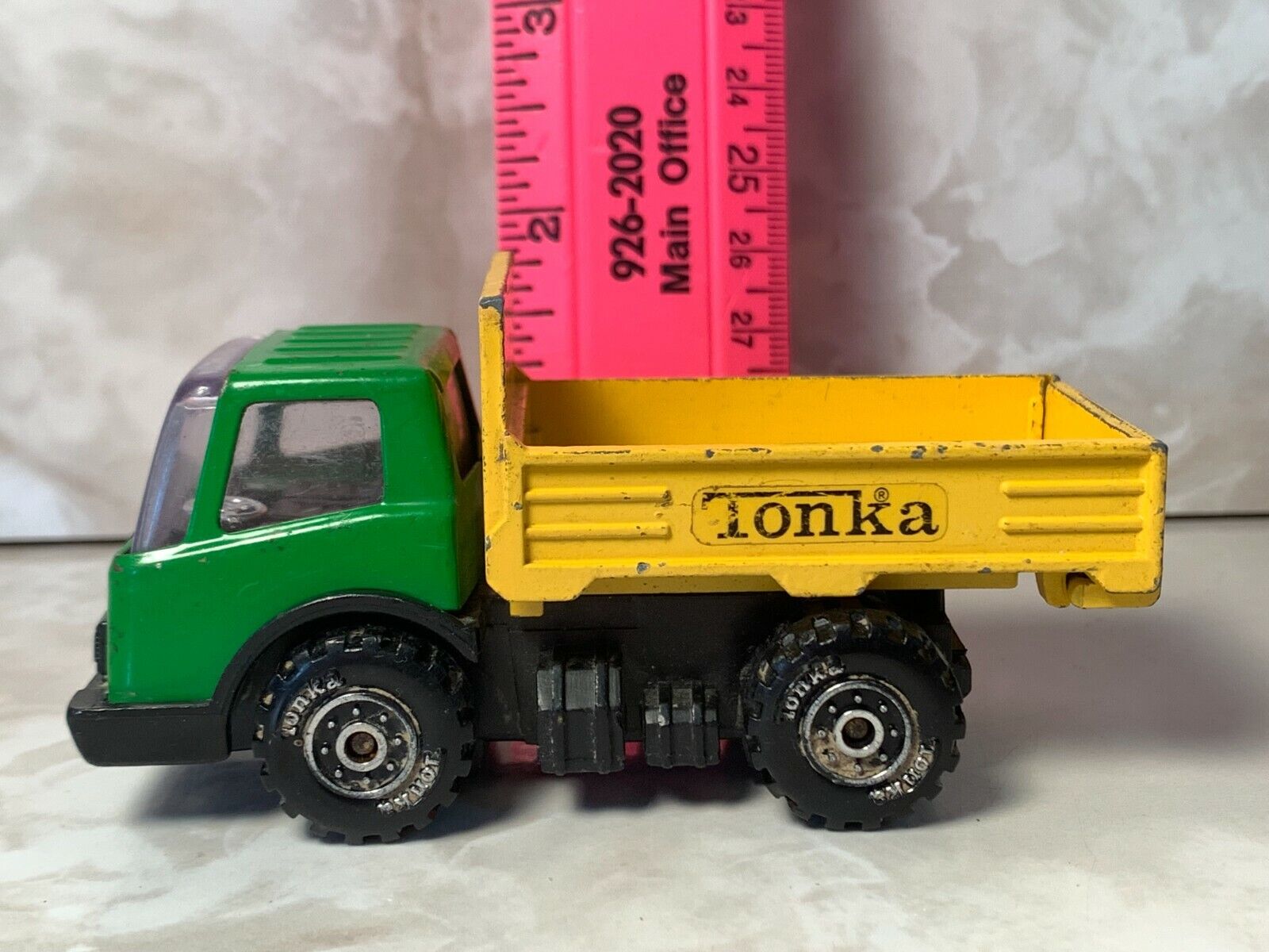 Vintage Tonka Yellow & Green Truck 4 Vintage Tonka Yellow & Green Truck 4