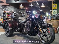 2021/71 HARLEY-DAVIDSON FLHTCUTGSE CVO 117 1923CC TRIGLIDE TRIKE 1,600 MILE'S 