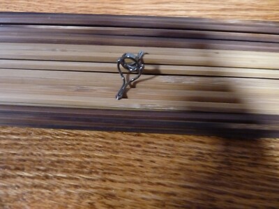 Hard Wire Vintage Style Stripping Guide Gun Metal 10MM One Each. Rod Building
