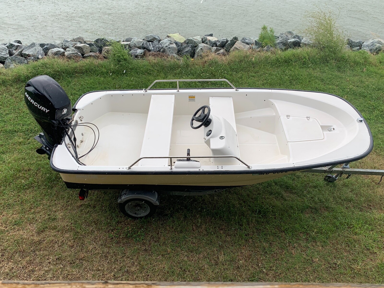 SALE PENDNG - Boston Whaler 130 Sport - Mercury Four Stroke - 215 Hours