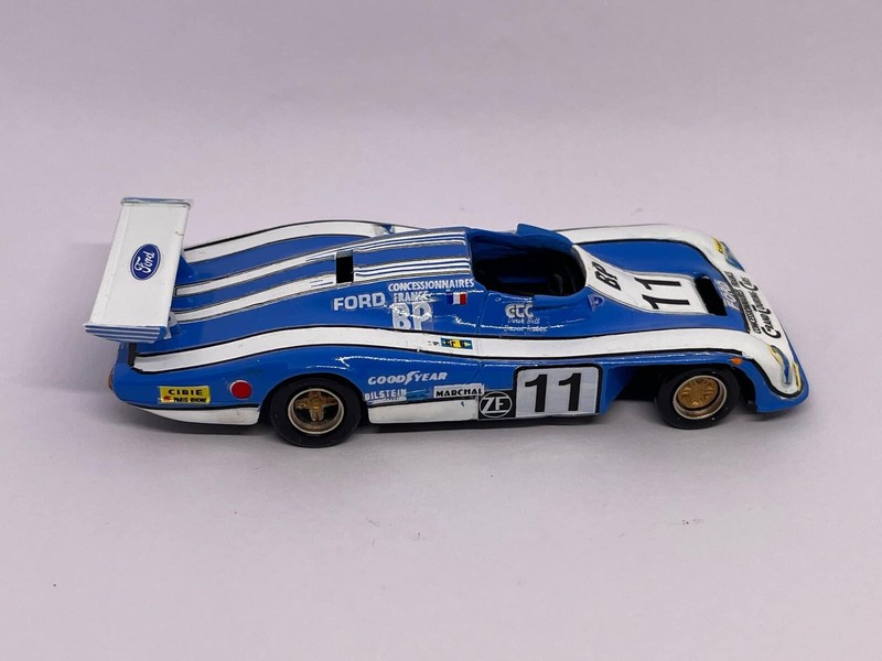 Ford Mirage M10 #11 1979 24h Du Mans Mini Racing Kit Monté N°0037 1/43.