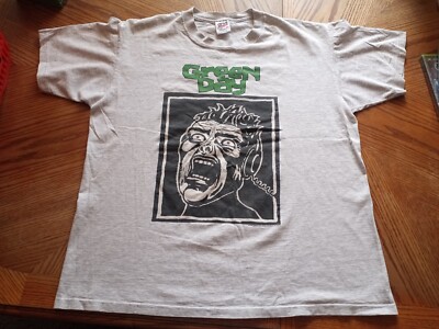 貴重 Green Day 1994年 Basket Case Tシャツ 美品M Green Day - Basket Case 1994 Tour Shirt Size Large