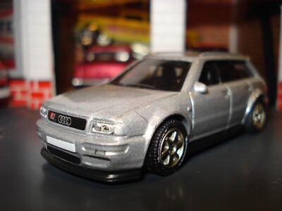 1994 AUDI RS 2 AVANT CUSTOM EDITION 1/64 MB CUSTOM 6 SPOKE WHEELS SILVER