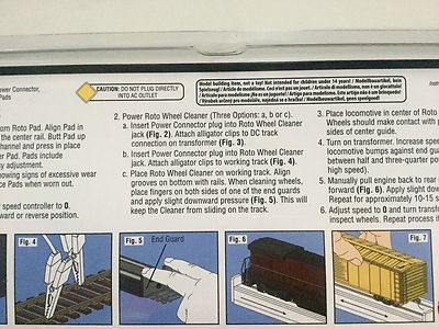 WOODLAND SCENIC HO SCALE TIDY TRACK ROTO WHEEL CLEANER ITEM # TT4561 F/S