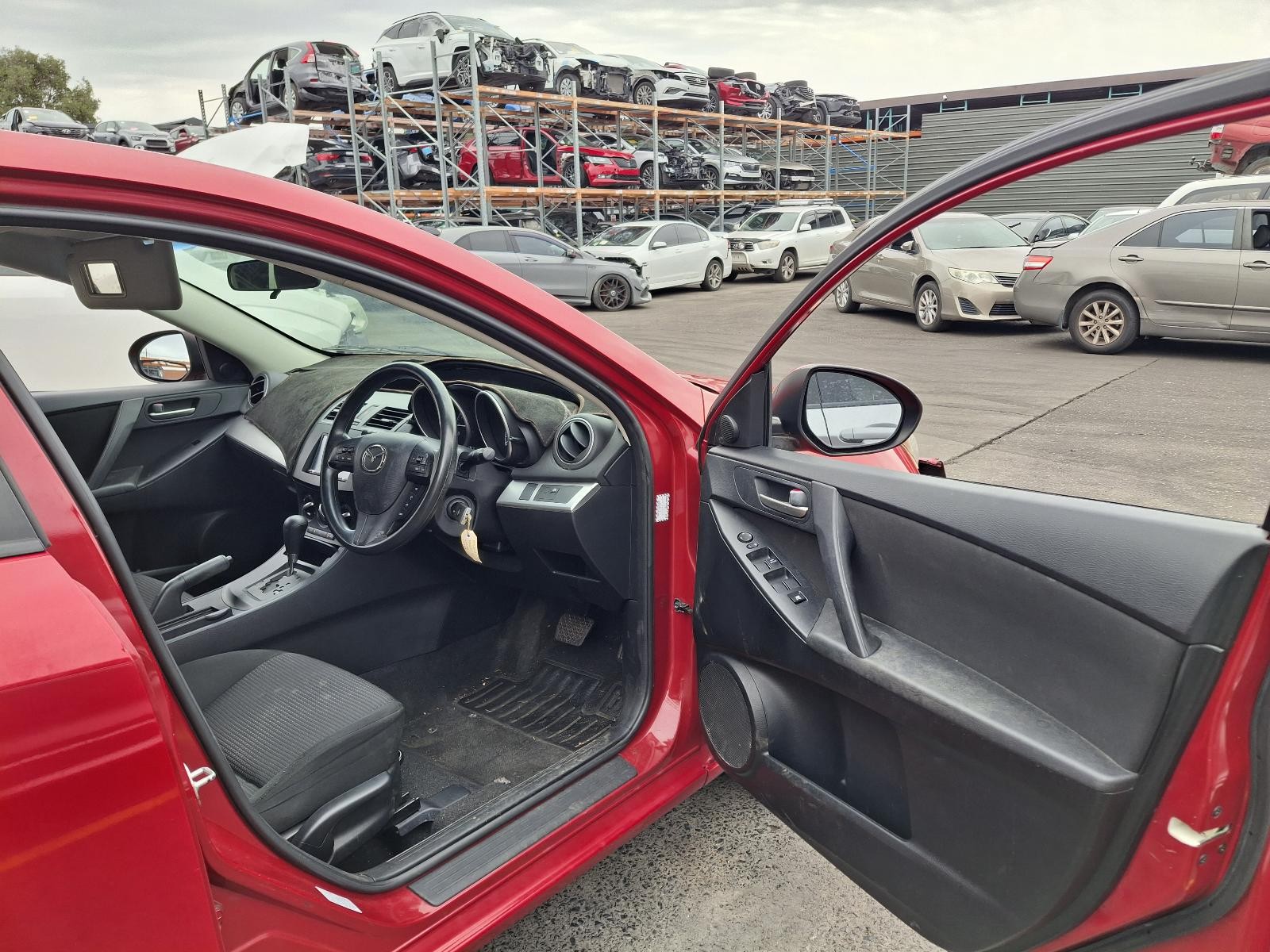 2012 Mazda 3 2009-201 LOCK MECHANISM TAILGATE LOCK W/ ACTUATOR TYPE BL 04/09-10/1 image 5