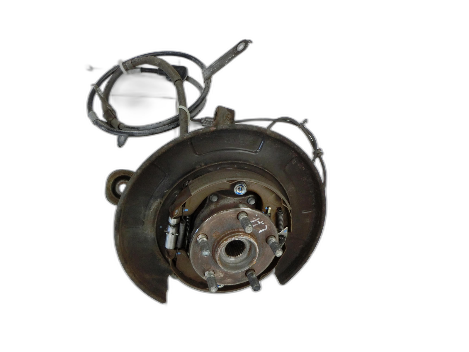 Stub Axle Wheel Hub with ABS Left Rear for 4WD Subaru Impreza III GR 08-12 - Bild 1