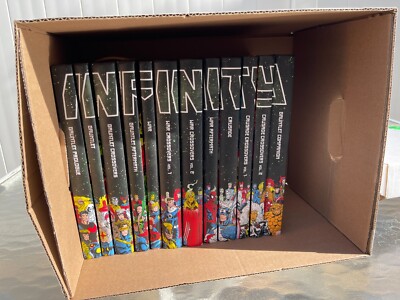 Infinity Gauntlet Box Set Without Slipcase by Jim Starlin (2018, Hardcover) 1-12