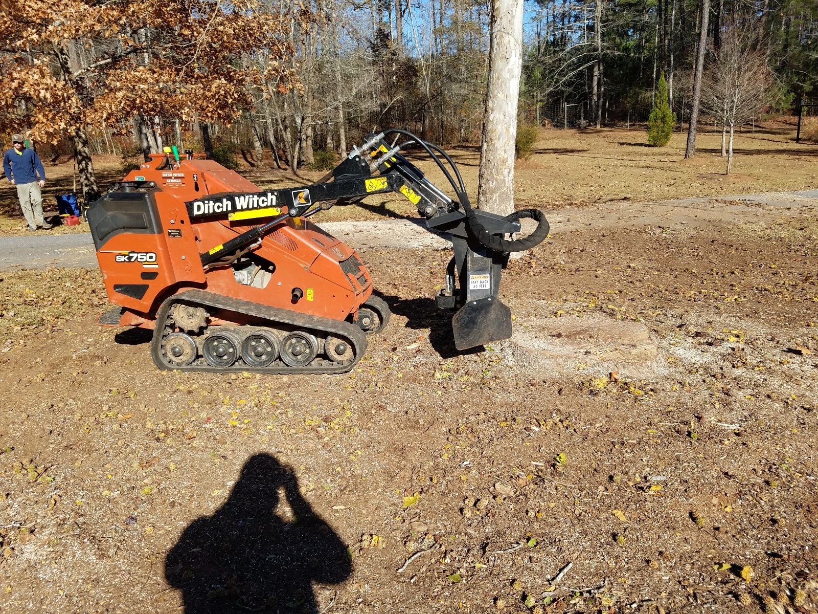 Used Stump Grinder: Stumper 240 ATTACHMENT for Mini Skid Steer