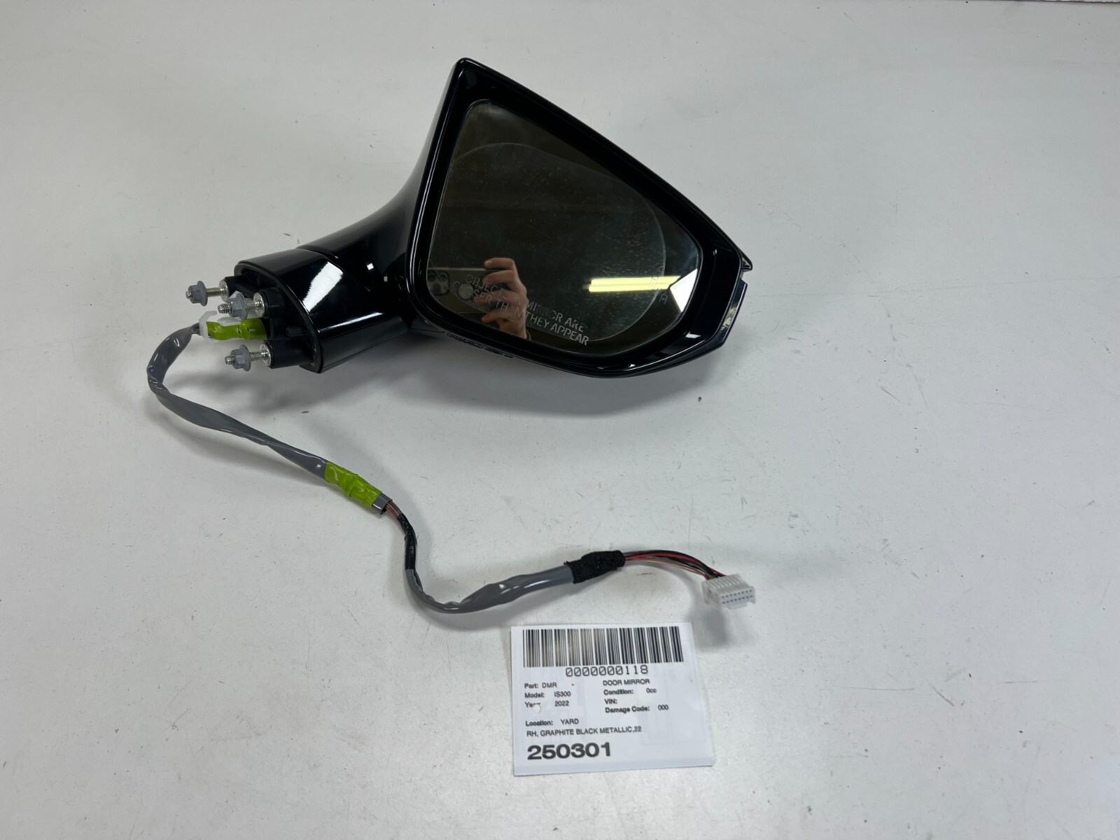 2021-2025 Lexus IS300 IS350 IS 500 Right Passenger Side Door Mirror  / paint 223